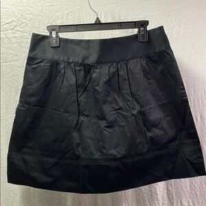 LOFT Black Mini Skirt